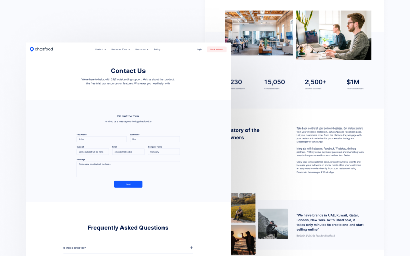 ChatFood - Increase your sales Retain your guests Be in control screenshot 4