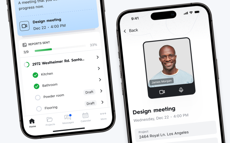 Welcome Renovation • Homeowner App screenshot 2