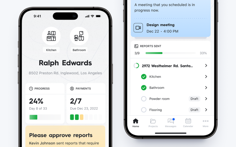 Welcome Renovation • Homeowner App screenshot 3
