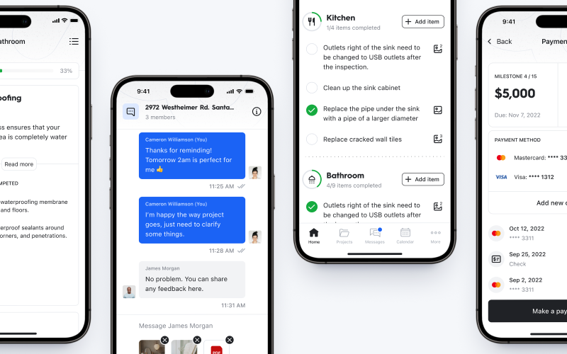 Welcome Renovation • Homeowner App screenshot 4