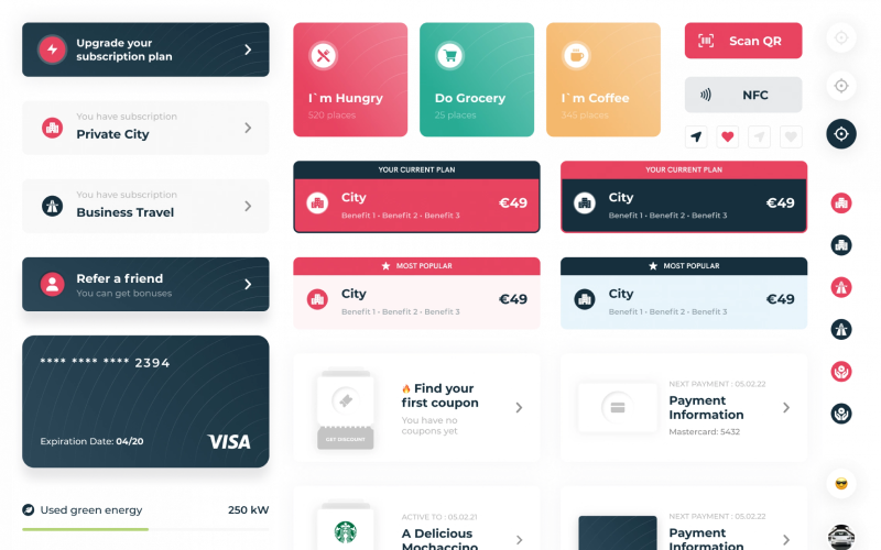 JUCR - Electric vehicle - mobile app screenshot 3