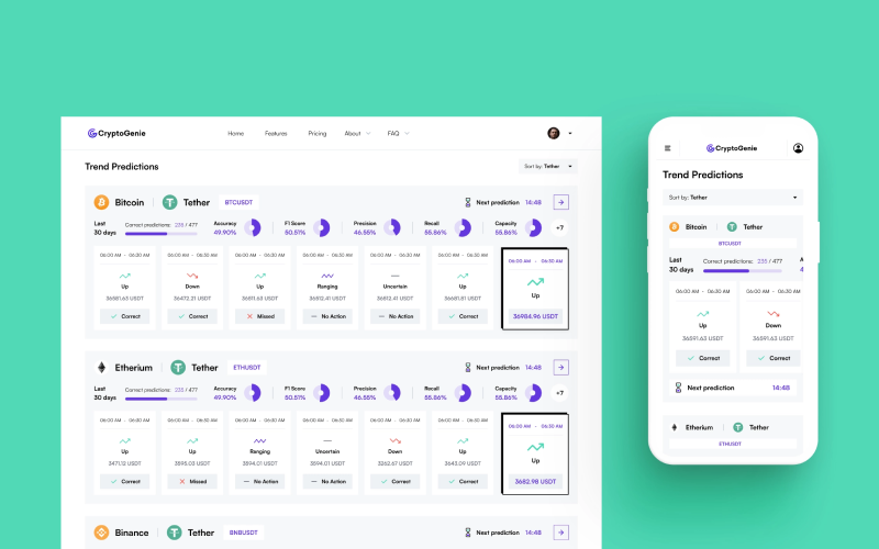 CryptoGenie’s  screenshot 2