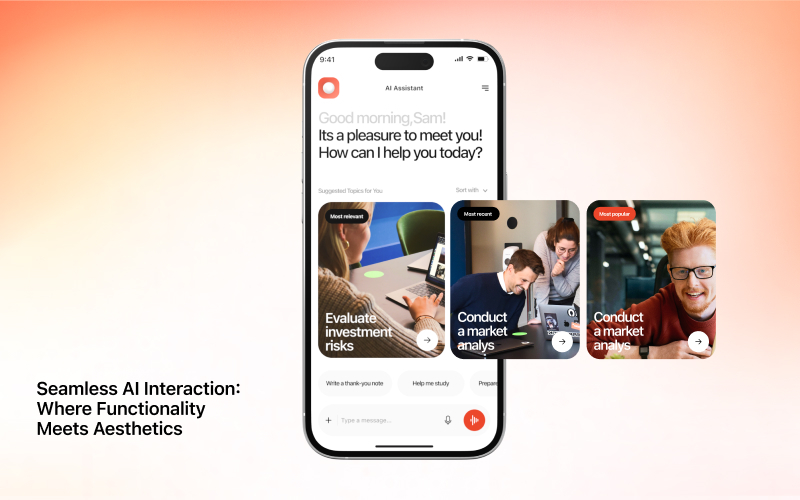 SmartAssistant AI – Virtual Chatbot & Product Design screenshot 2