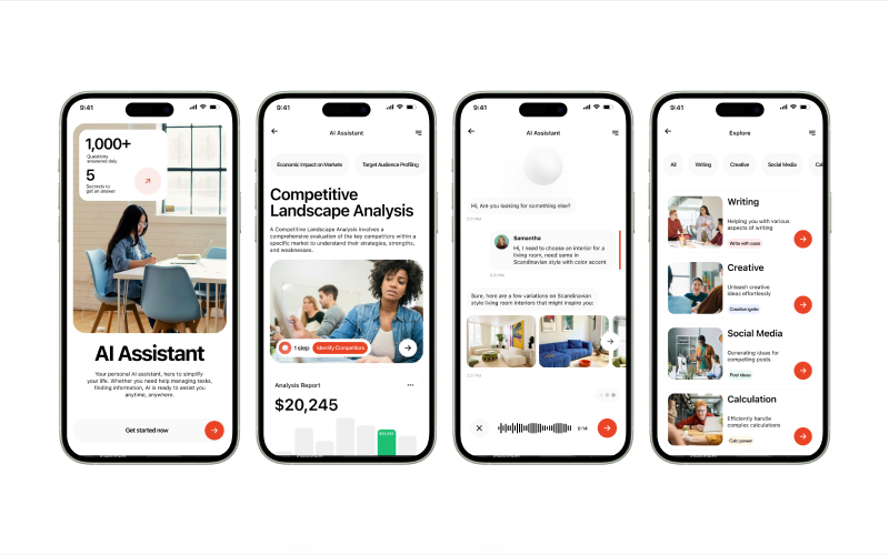 SmartAssistant AI – Virtual Chatbot & Product Design screenshot 3