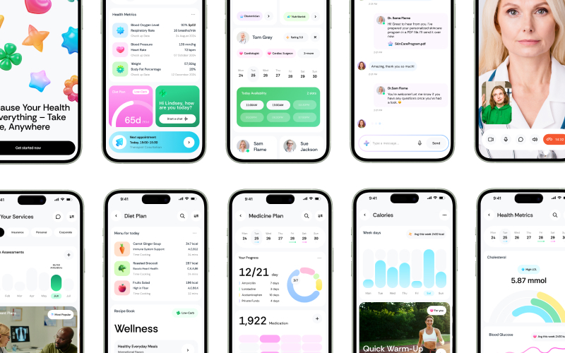 SmartHealth AI – Telemedicine & Digital Care Platform screenshot 1