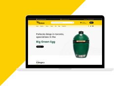 Custom Design Ecommerce Store For BBQ Retailer & Advertising