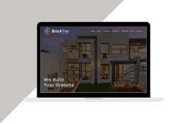 Custom Design Website For Construction Company & Social Media Marketing