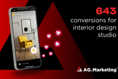 643 conversions for interior design studio