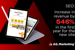 Increase in revenue by 546% in the first year for the new site