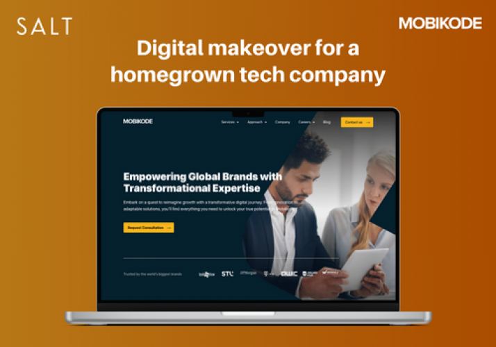 Digital makeover for a homegrown tech company screenshot 1