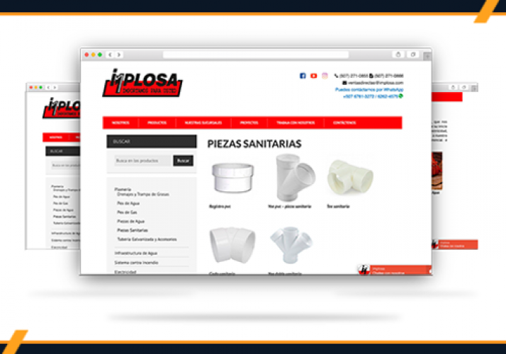 Implosa E-commerce screenshot 1