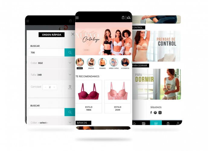 Improvement of ecommerce website and creation of mobile app screenshot 1