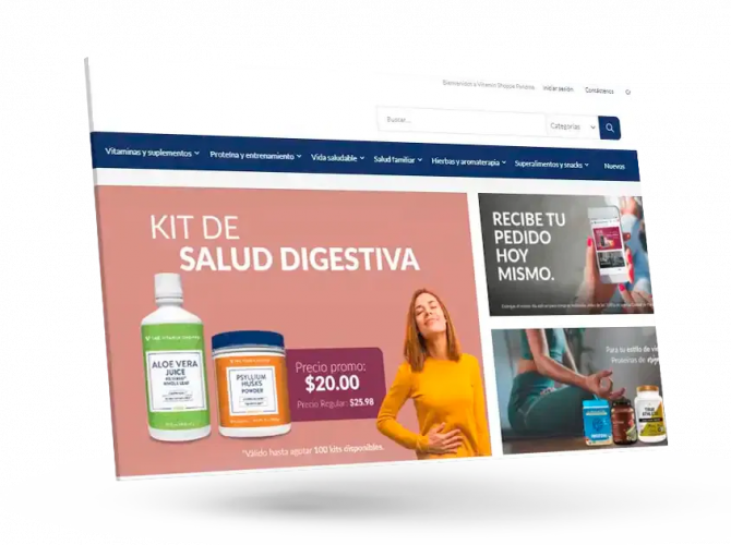 E-commerce development in Magento with SAP integration screenshot 1