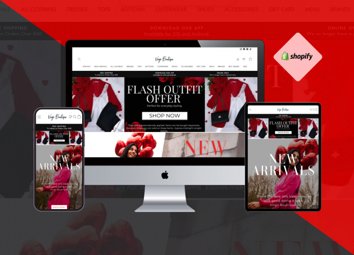 virgo-boutique screenshot 1