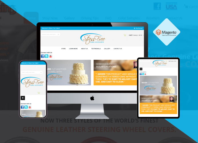 Stressfreecakes screenshot 1