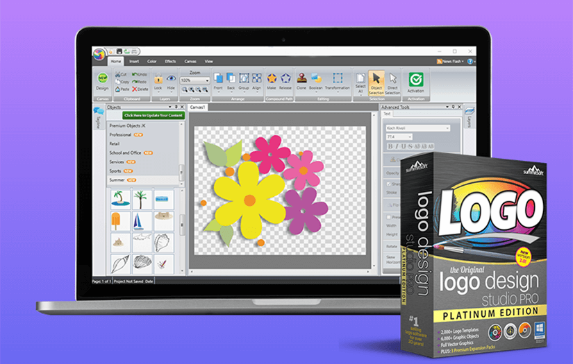 Logo Design Studio Software screenshot 1