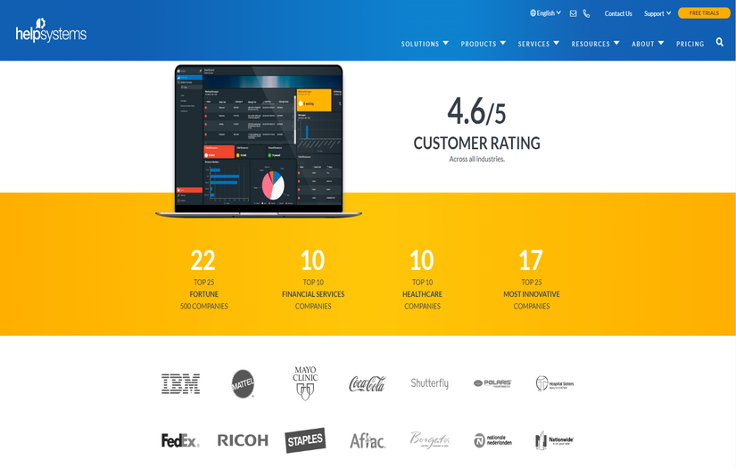 HelpSystems screenshot 1