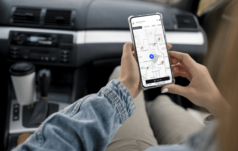 Сheck-In App with Geo Tags screenshot 1