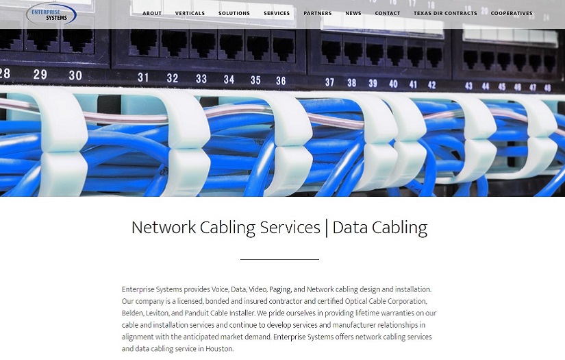 Network Cabling Services | Data Cabling screenshot 1