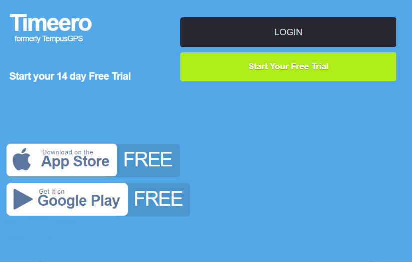 Tempus GPS screenshot 1