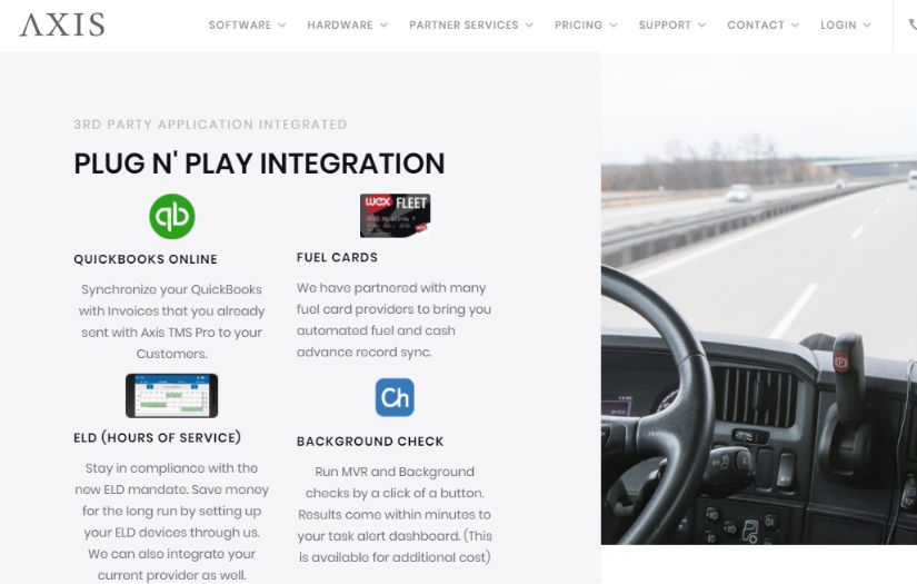 Axis TMS screenshot 3