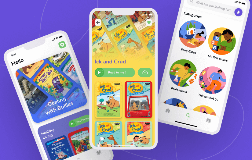 Booka - interactive books for kids screenshot 1