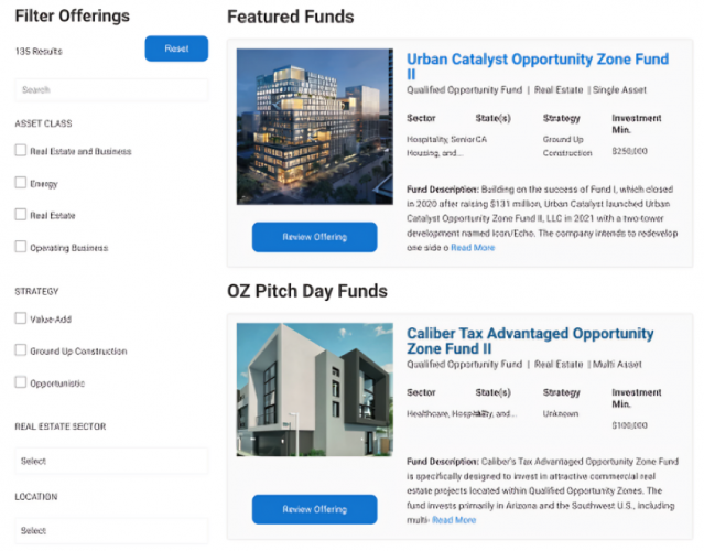Investor Platform screenshot 1