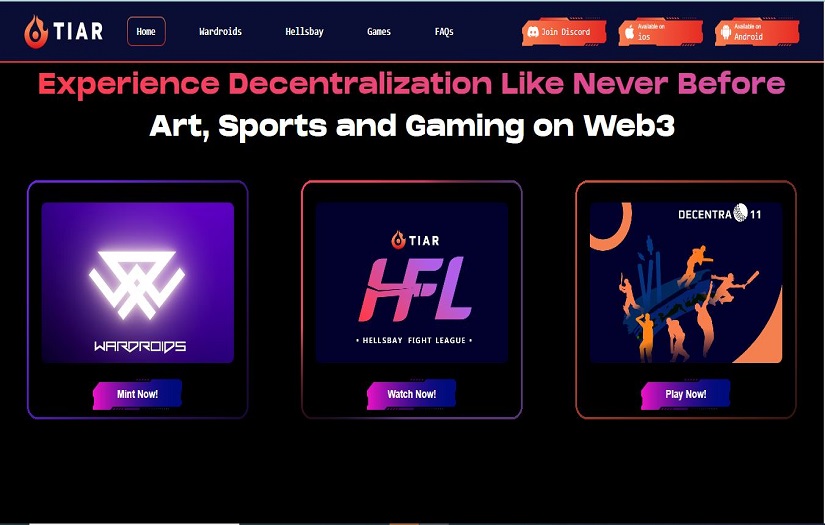 NFT Marketplace screenshot 1