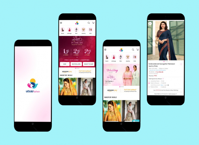 Utsav Fashion - Online Ethnic Wear Marketplace screenshot 1