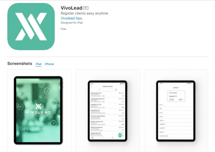VivoLead - Streamlining Lead Capture and Management for Sales Professionals screenshot 1