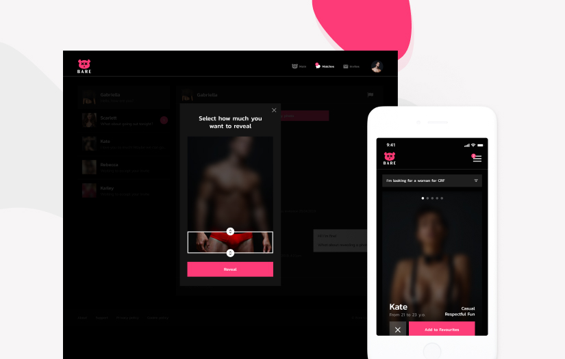 BareDating – Exclusive Dating screenshot 1