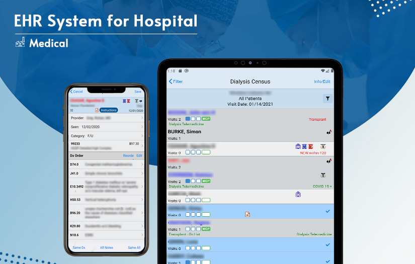 EHR system for Hospital screenshot 1