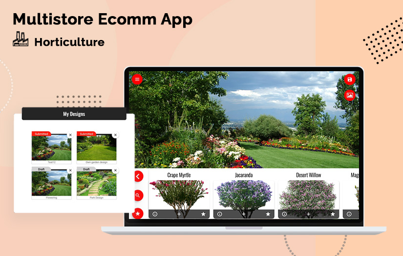 Multistore eCommerce Website screenshot 1