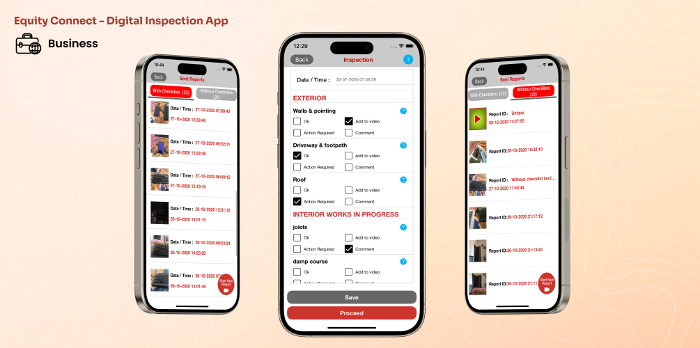 Equity Connect - Digital Inspection App screenshot 1