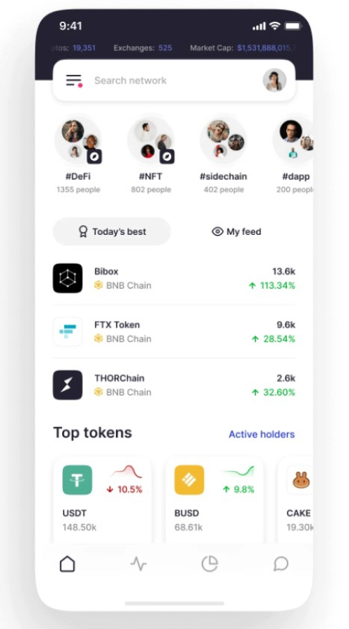 User-friendly crypto exchange solution for crypto fintech startup screenshot 1