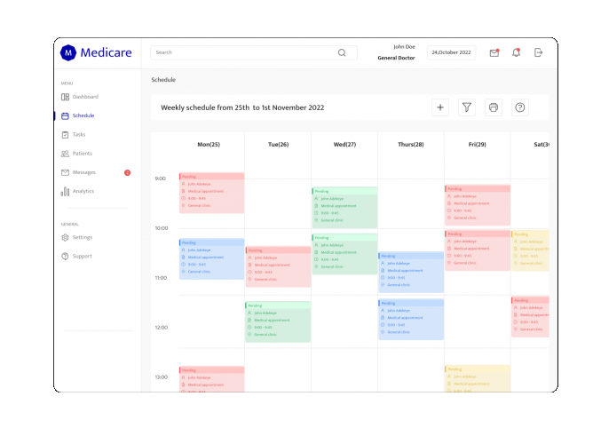 Doctor Appointment Booking Transforming the Healthcare landscape with a user-centric appointment booking app. screenshot 1