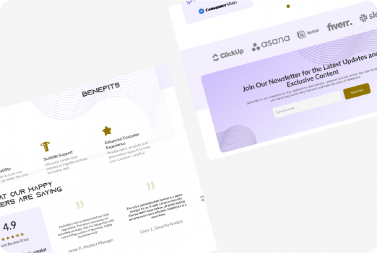 AI-Powered Customer Support Transformation for MarTech Company screenshot 2