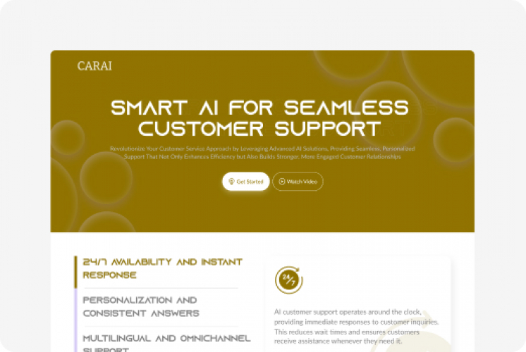 AI-Powered Customer Support Transformation for MarTech Company screenshot 1