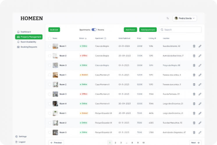 Real Estate Platform for Property Management and Client Engagement screenshot 3