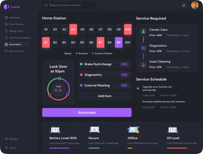 Smart Home Security and Energy Management System Development screenshot 4