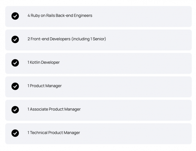 Scaling Product & Engineering Hiring for Goji Labs screenshot 2