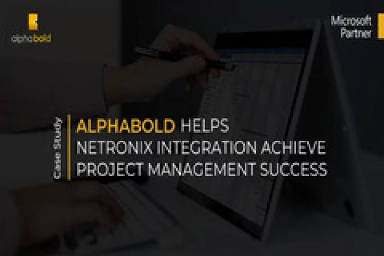 AlphaBOLD helps Netronix Integration Achieve Project Management Success screenshot 1