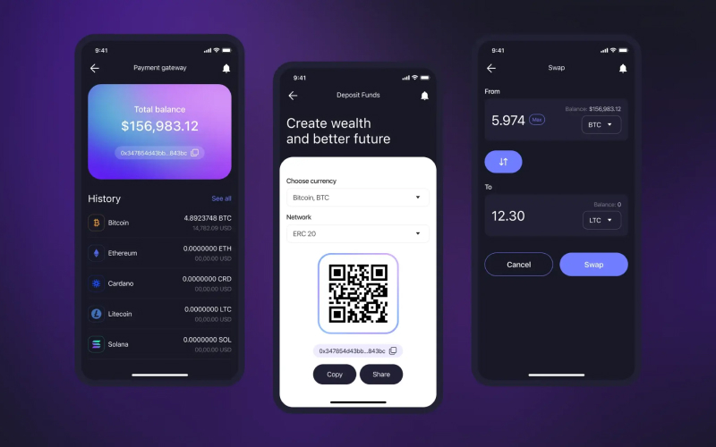 Up to 1500 cryptocurrencies in one simple app screenshot 1