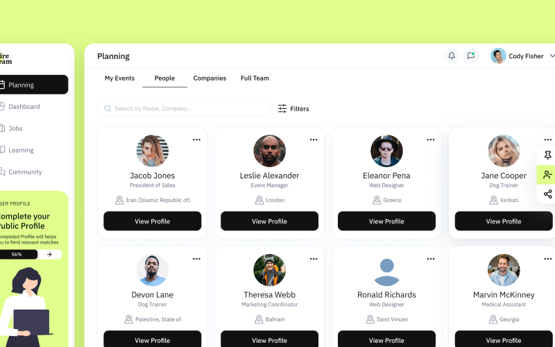 HoReCa recruitment marketplace screenshot 1