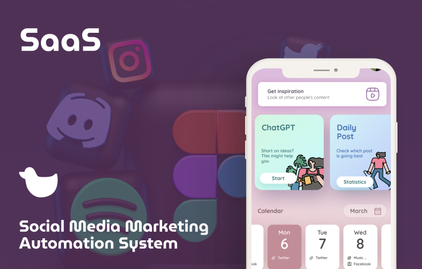 Social Media Marketing Automation System screenshot 1