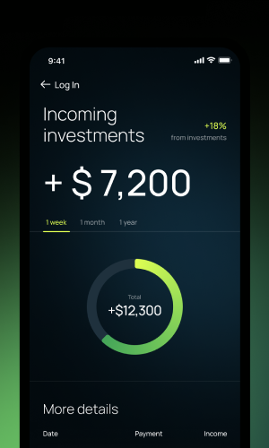 Investment Tracking and Analysis App screenshot 2