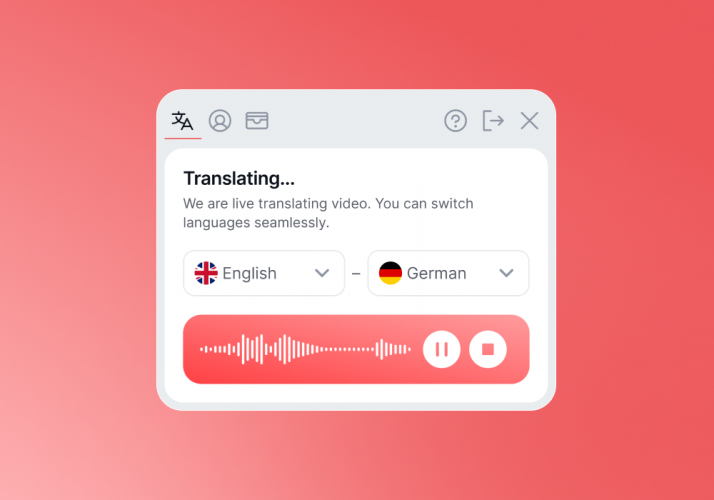 Play TV: Instant YouTube Dubbing in Any Language screenshot 1