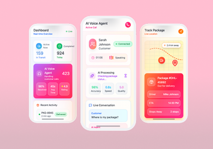 AI Phone Agent for Logistics screenshot 1