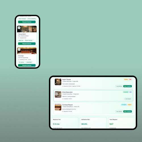 AI Voice Concierge for Hotels and Travel Operators screenshot 3