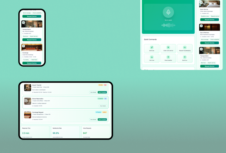 AI Voice Concierge for Hotels and Travel Operators screenshot 5